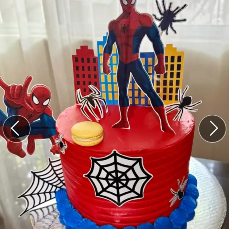Cake spiderman 