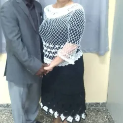 Conjunto blanco y negro.