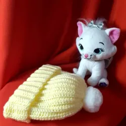 Gorro con pompón 