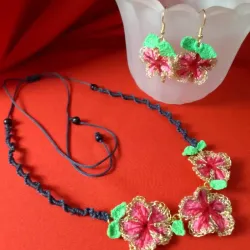 Juego primaveral 3 flores.