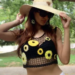 Tops la noche floral.