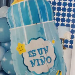 Globo biberón revelación de sexo