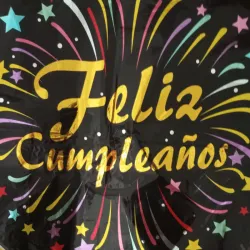 Globos feliz cumpleaños 