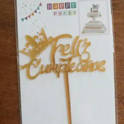 Topper para cake