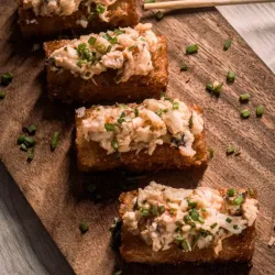 Arroz Crispy de Langosta