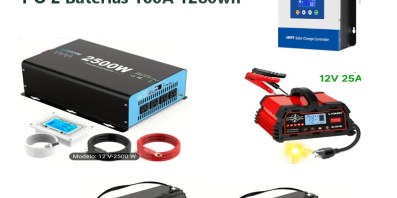 Inversor de 2500w reales y 4000w pico.