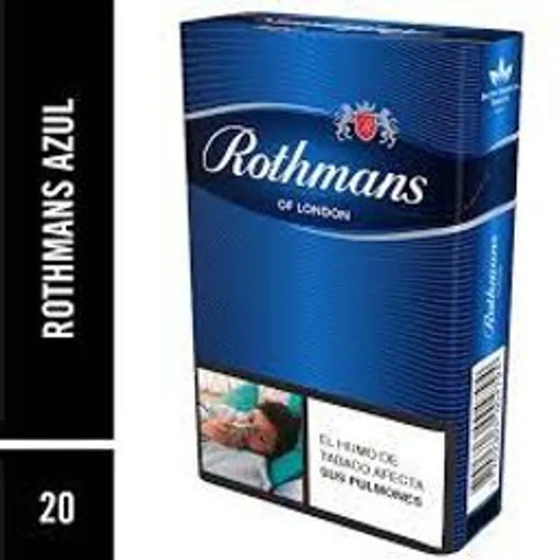 Cigarrillos Rothmans Azul