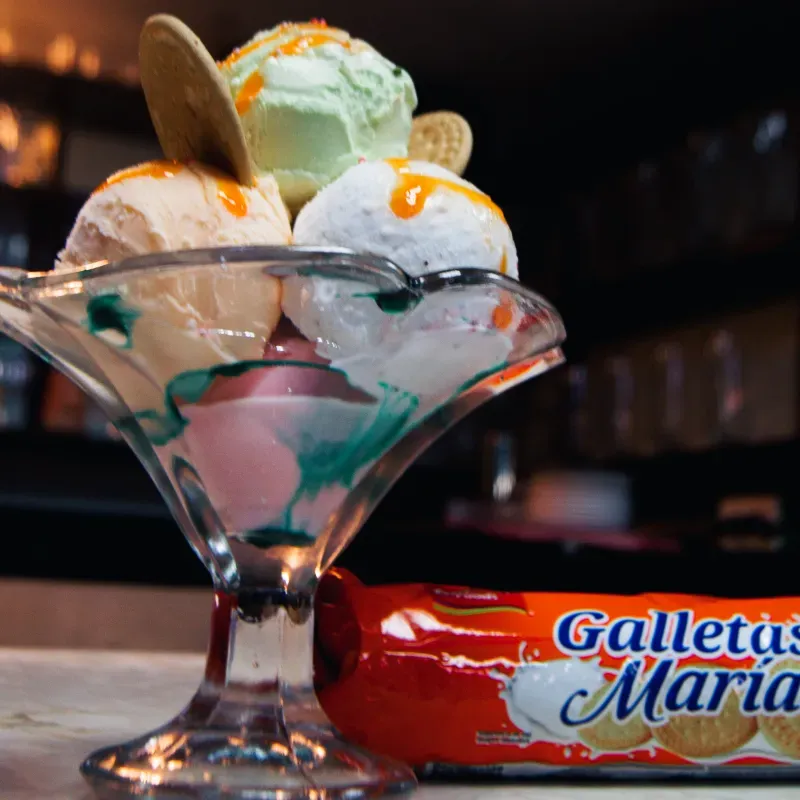 Ensalada de helado
