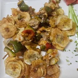 Brochetas de pollo