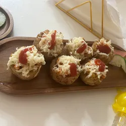 Chatinos rellenos Jamón y queso 
