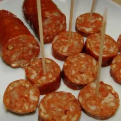 Agrego Chorizo Cocido