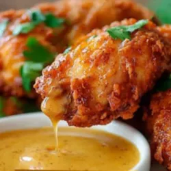 Alitas de Pollo Honey con Salsa de Miel y Mostaza