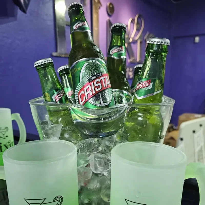Cubetazo Cerveza Cristal botella