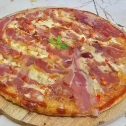 Pizza Jamón Serrano 