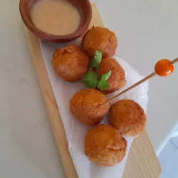 Bolitas de queso gouda