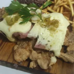 Bistec de Pollo Napado