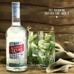 Ron Santiago Carta Blanca