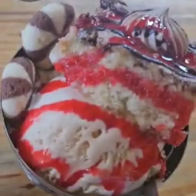 Helado con cake