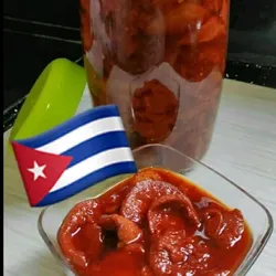 Casquitos de guayaba con queso