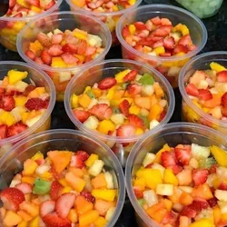 Ensalada de frutas tropicales