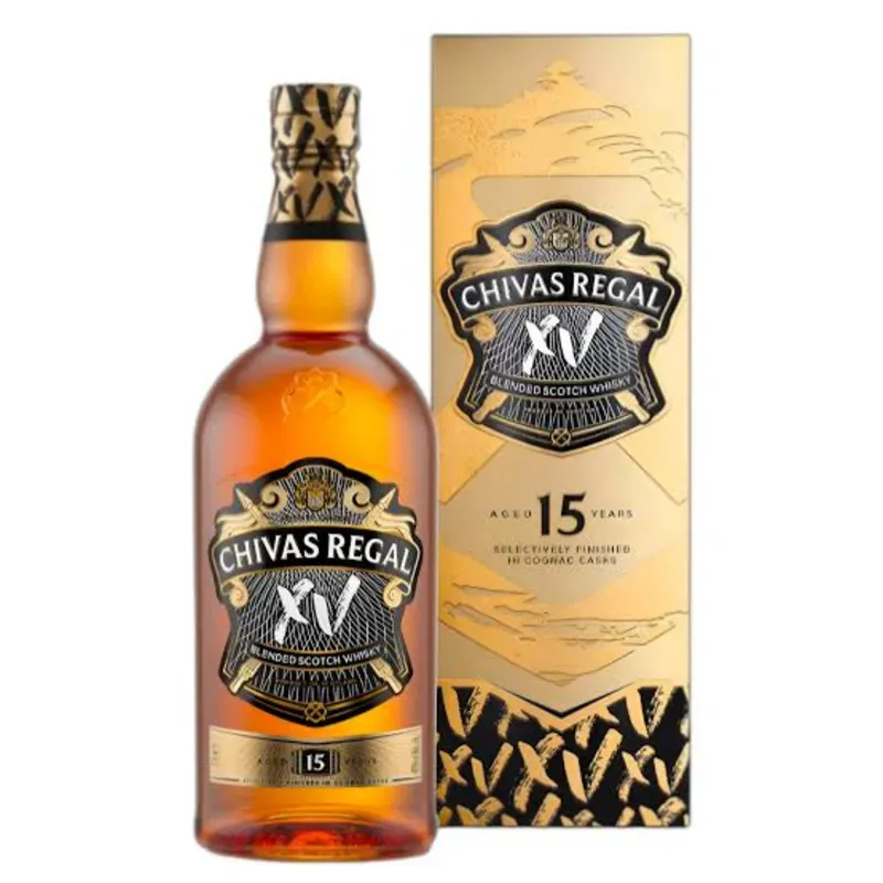 Botella Chivas Regal XV años