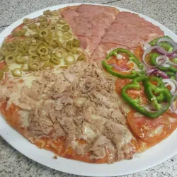 Pizza cuatro estaciones