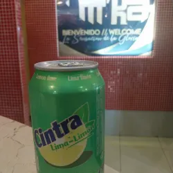 Refresco de limon lata