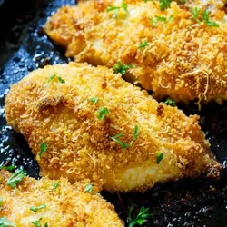 Pollo Empanado Queso