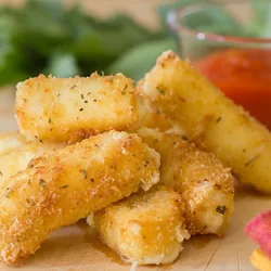 Bastones de queso frito