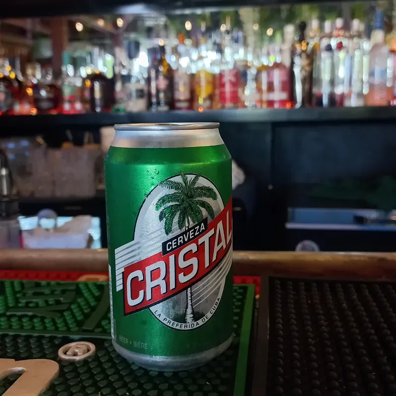 Cerveza Cristal Lata 
