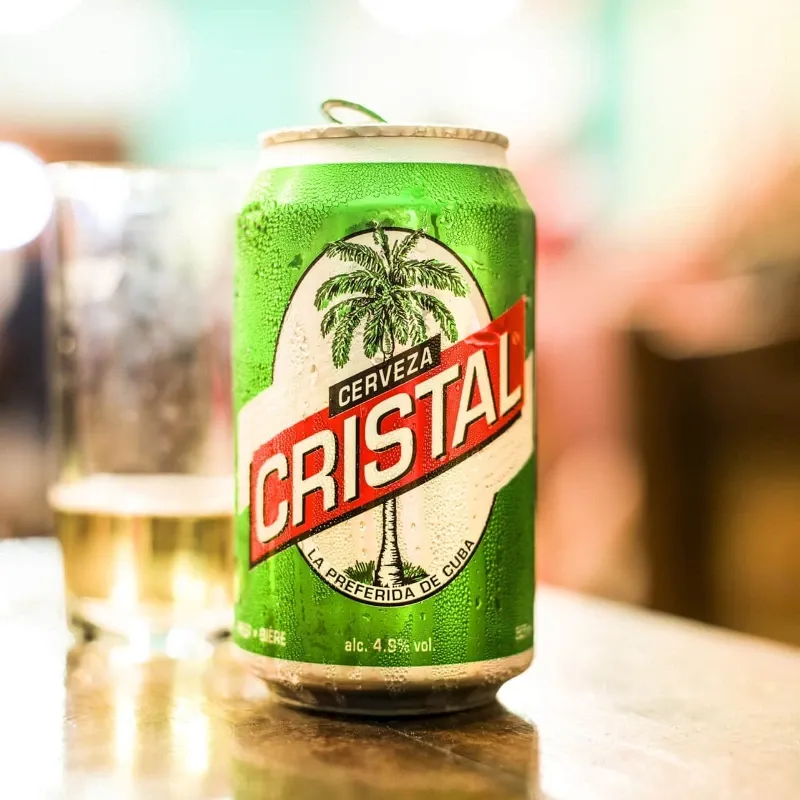 Cerveza Cristal Lata 