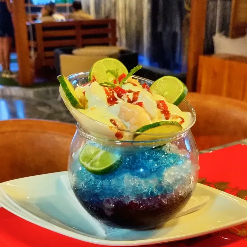 Coctel de camarones 