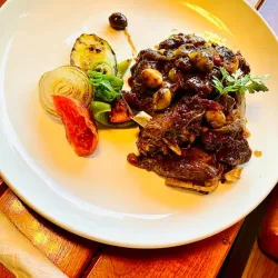 Costillas de cerdo al carbón 