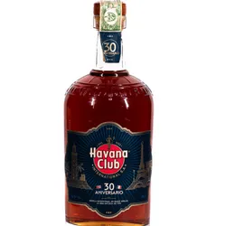 HAVANA CLUB 30 ANIVERSARIO BOTELLA