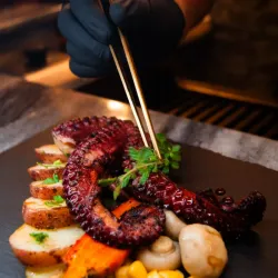 Pulpo a la brasa
