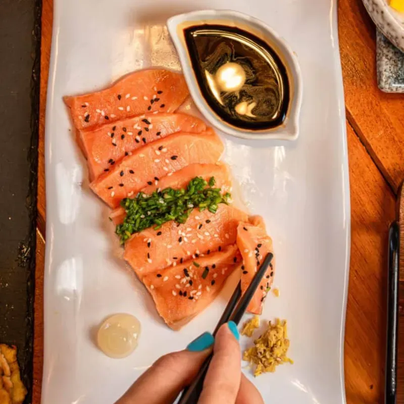 Sashimi de Salmon
