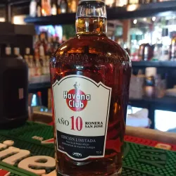 Trag Havana club 10 años