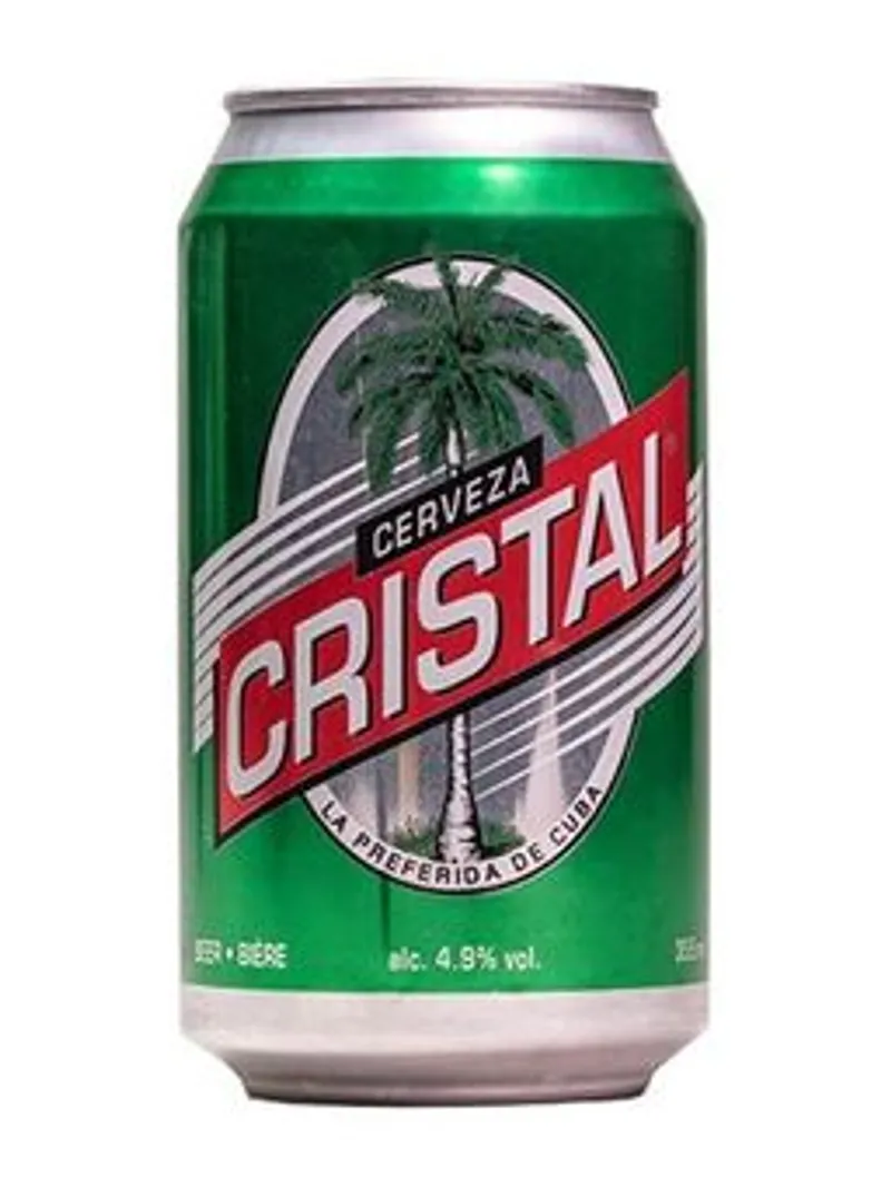 Cerveza cristal lata