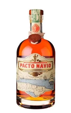 Botella de Havana Club Pacto Navio