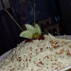 Espaguetis de queso blanco