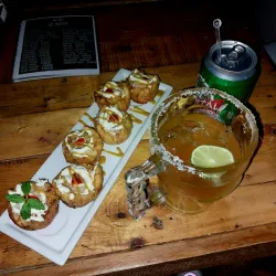 Tostones rellenos de Atún