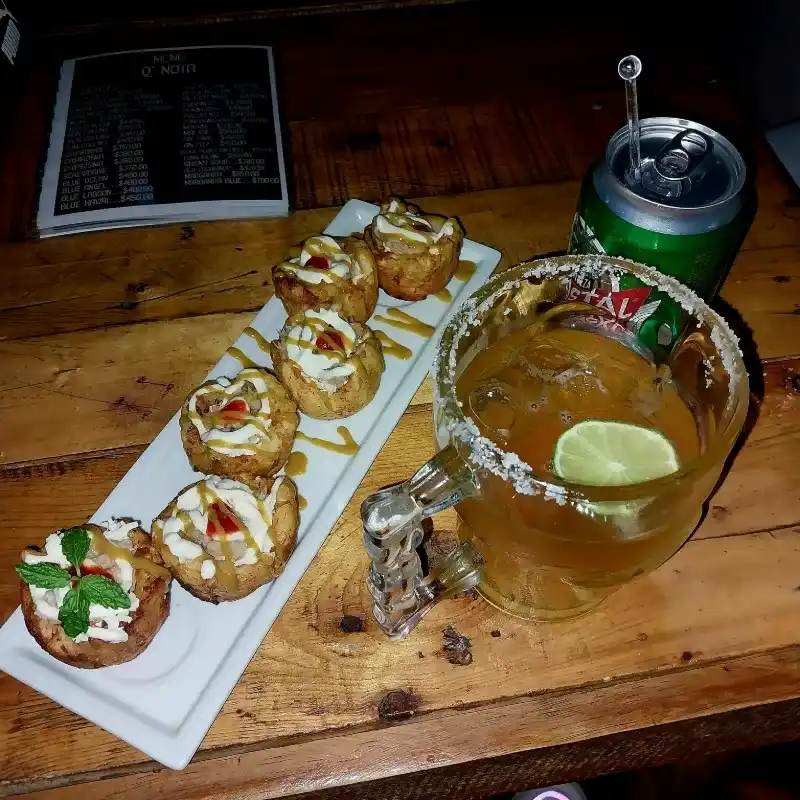 Tostones rellenos de Atún