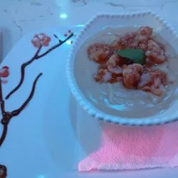 Crema de camarón