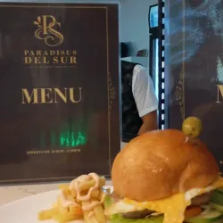 HAMBURGUESA A CABALLO