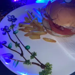 HAMBURGUESA CLASICA