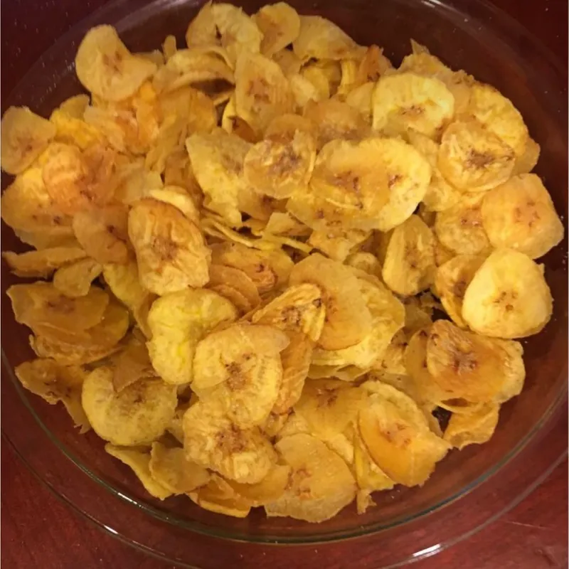 Chicharritas de plátano 