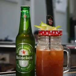 Michelada con Heineken