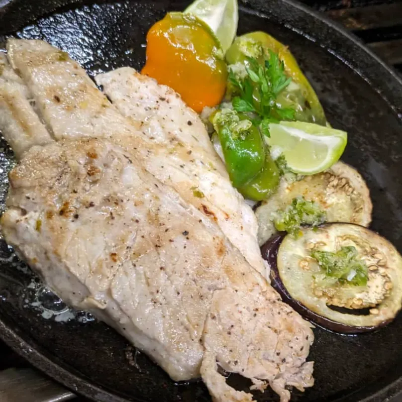 Filete de Pescado a la Brasa
