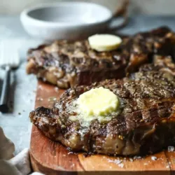 Ribeye a la mantequilla 