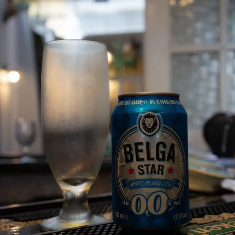 Cerveza Belga sin Alcohol 